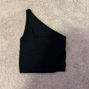 Women’s Off the Shoulder Asymmetrical Black Going Out Top